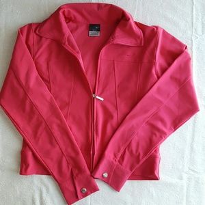 Nike Dri-Fit warm up, pink, size M (8-10)