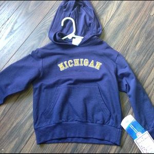 Boys or girls U of Michigan Hoodie (go blue!)