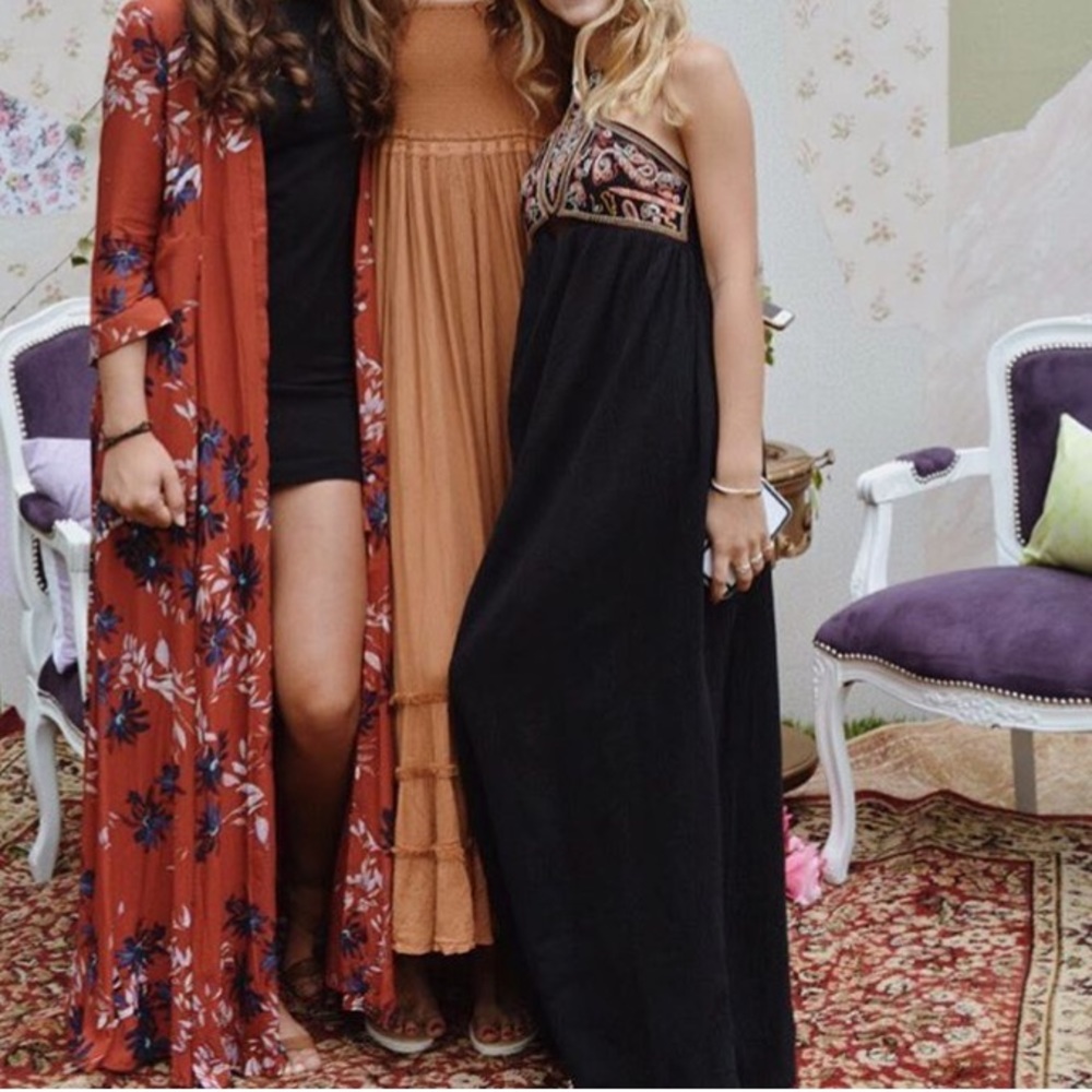 Free people twice worn long dress or tunic