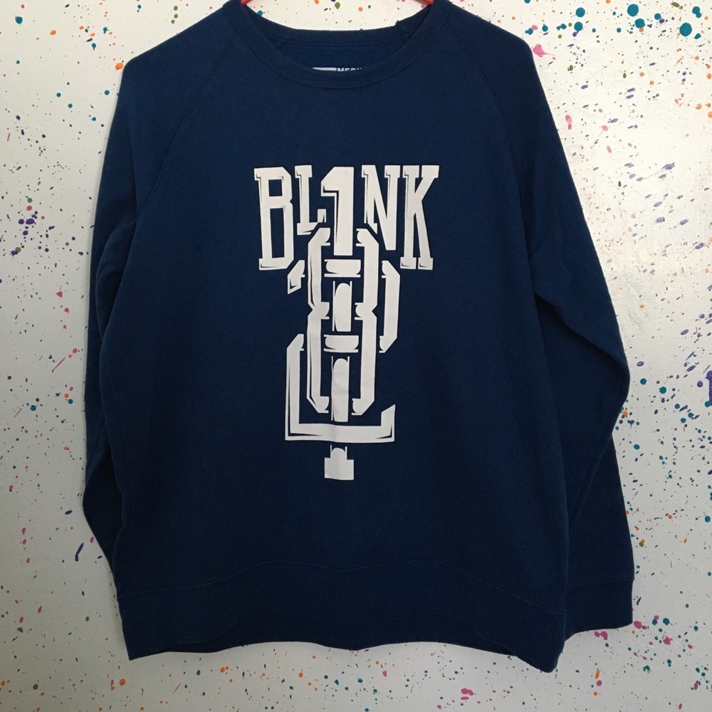 Blink 182 crew neck