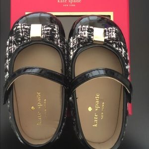 Kate Spade Girls 9-12 mo Tweed Shoes