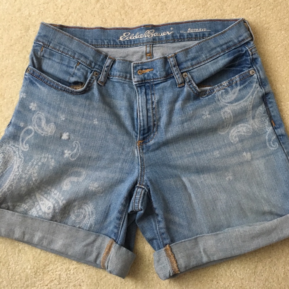 Eddie Bauer boyfriend shorts
