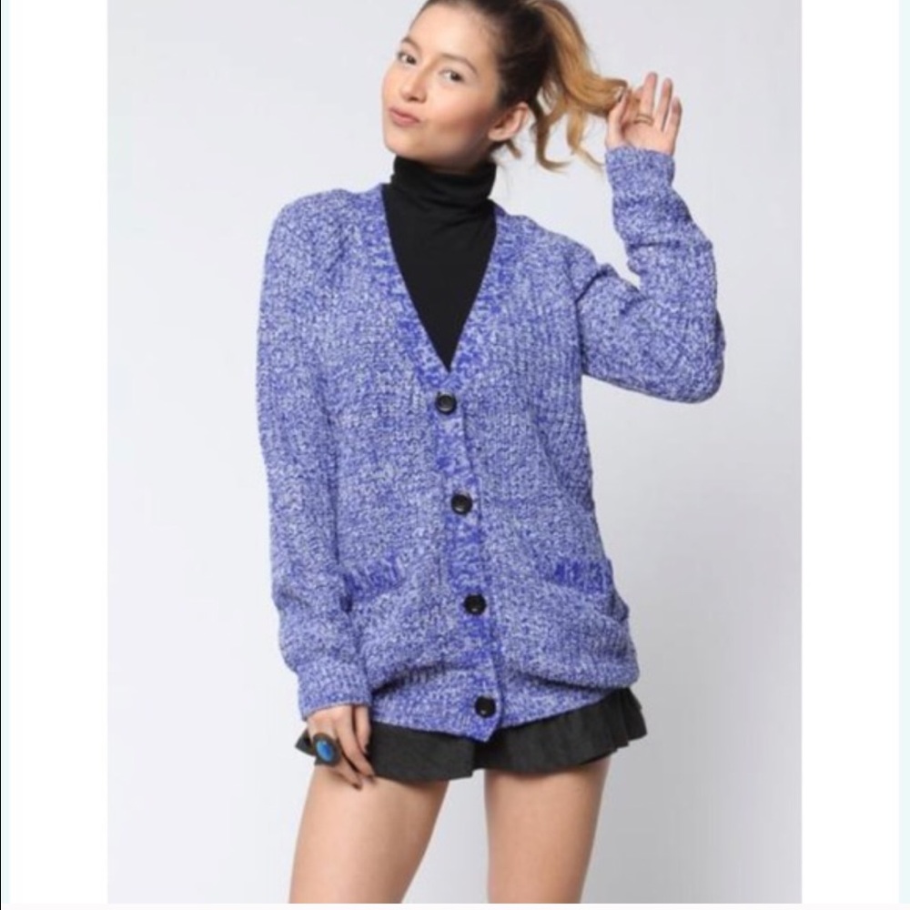 Marled Pocket Cardigan