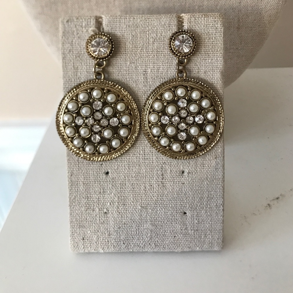 Vintage inspired statement earrings
