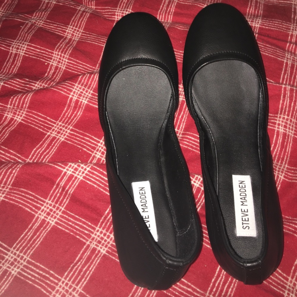 Steve Madden-Ballet Slippers leather