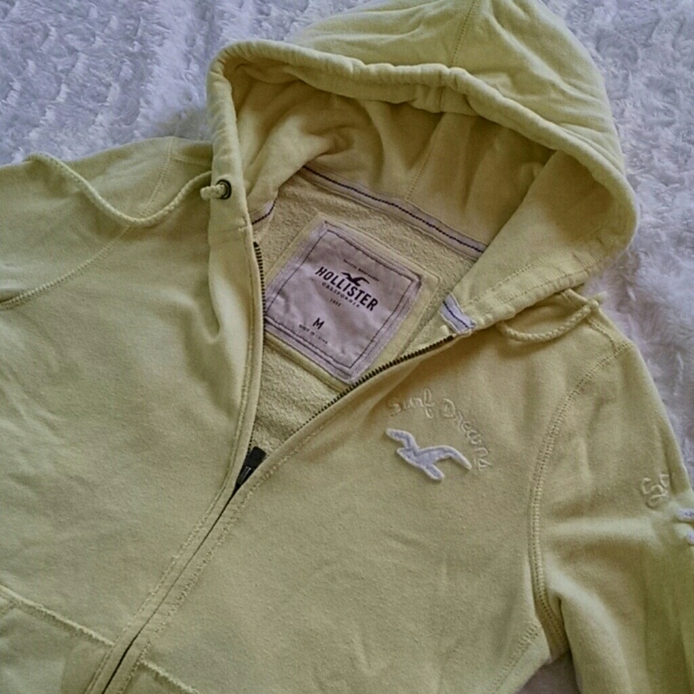 Hollister zip hoodie
