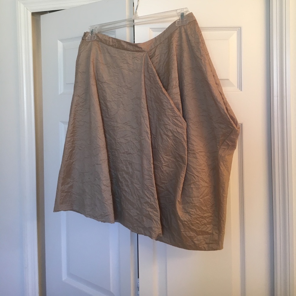 Michael Kors tan skirt