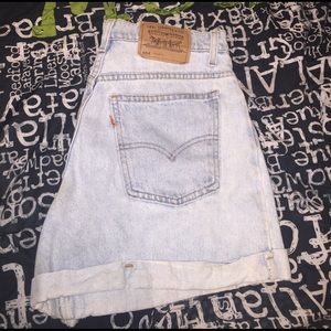 High waist shorts