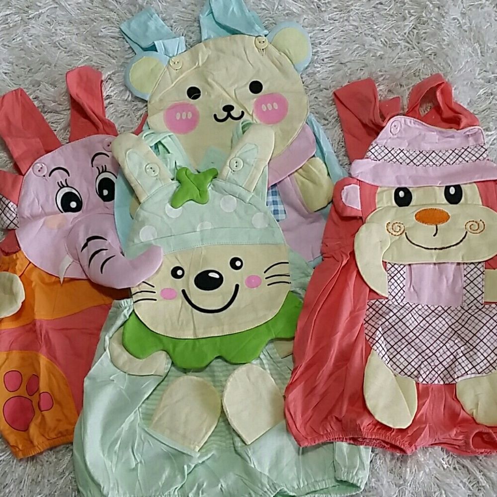 🎉SALE🎉Shorts Romper Bundle, 3 pc.boys and girls - Picture 2 of 8