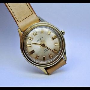 Vintage 1950s MENS CARAVELLE by Bulova Wristwatch