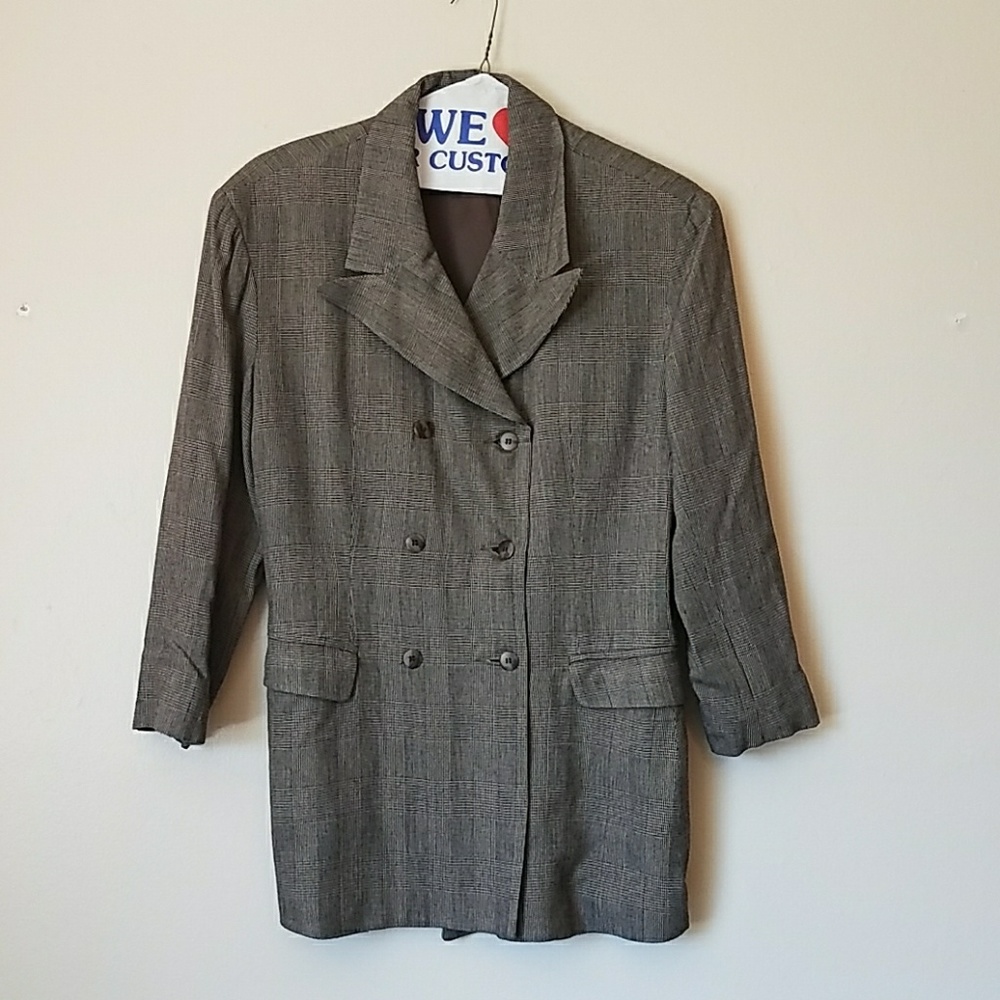 Leon Max Suit Jacket and Skirt Set
