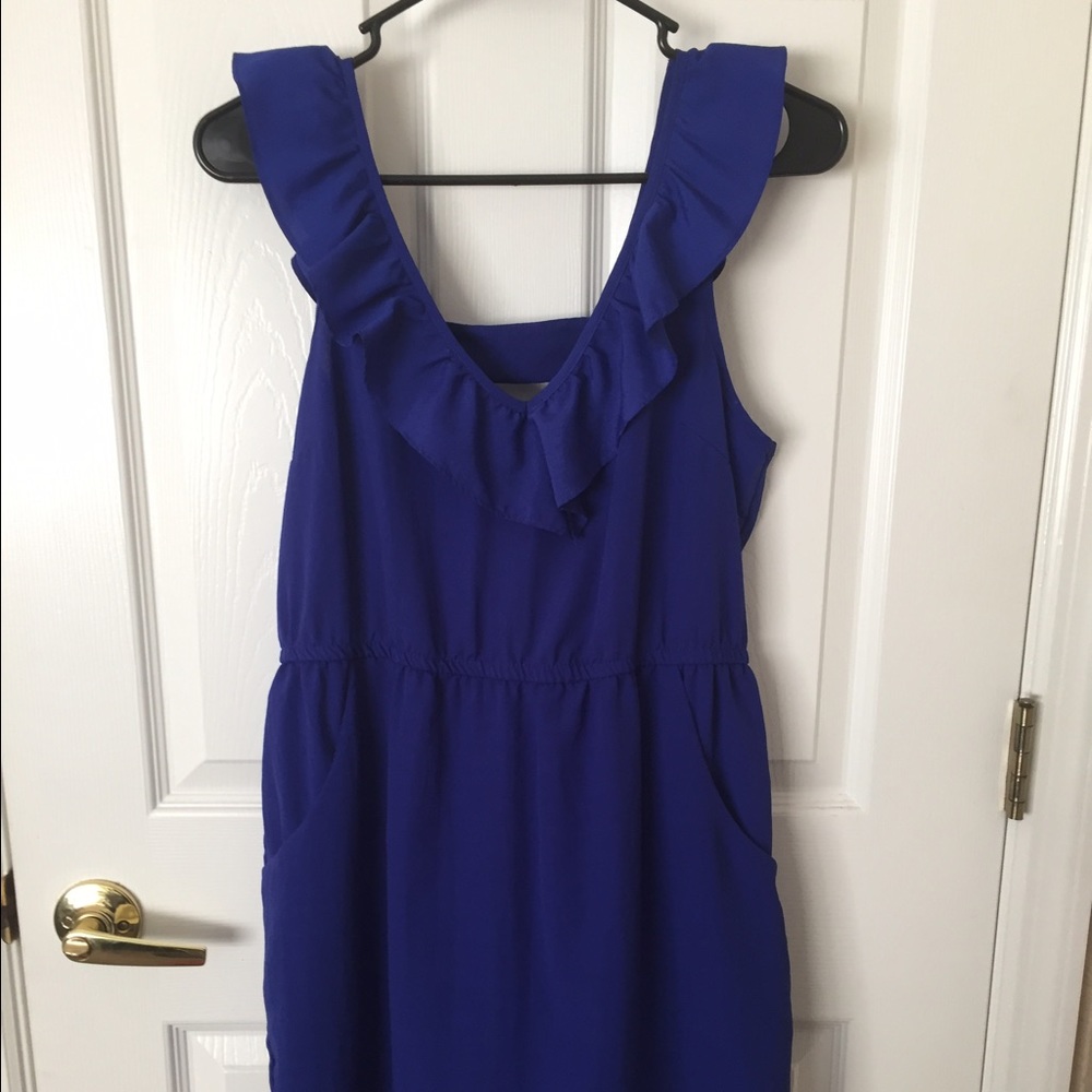 Royal blue sun dress!!