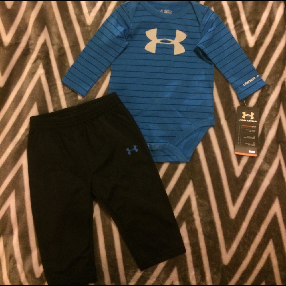 6/9 months underarmour outfit