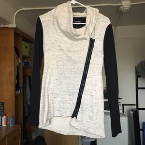 calvin klein zip up sweater/cardigan