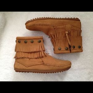 New Minnetonka Double Fringe Boot