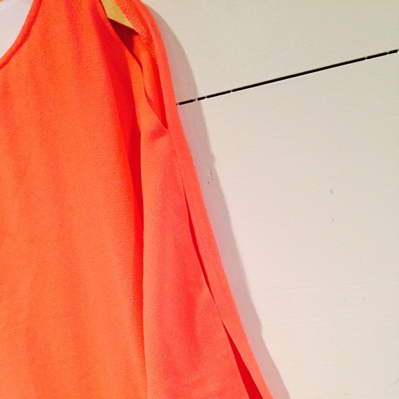 Anna Grace Coral Cutout Dress - Picture 4 of 4