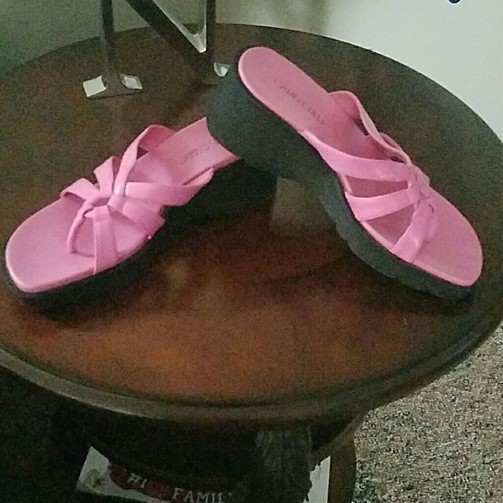 SUPER SALE! 7 1/2 PINK CABIN CREEK SANDALS