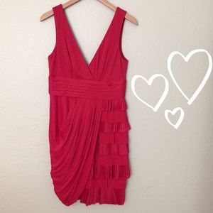 BCBGMAX Red hot date dress
