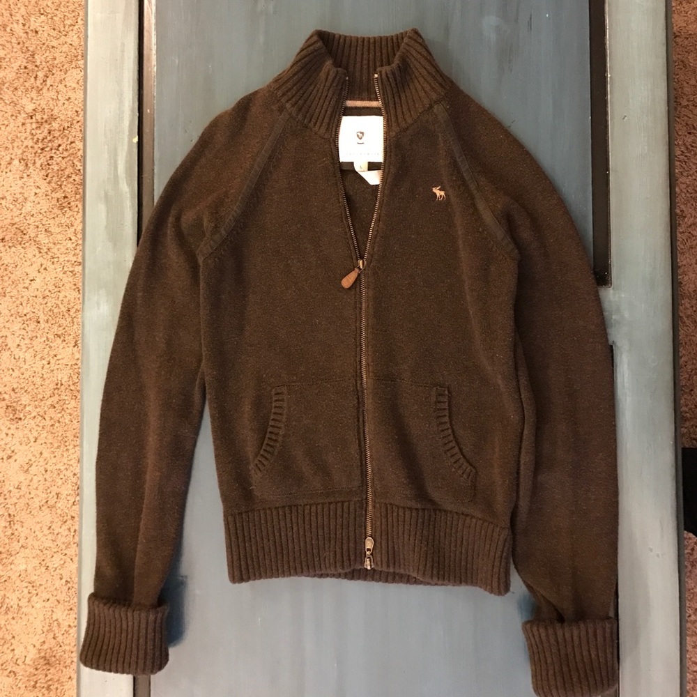 Brown Abercrombie sweater