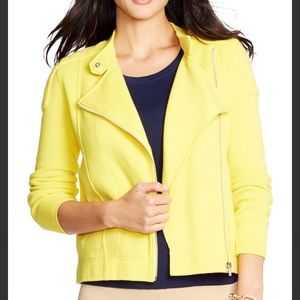 Lauren Ralph Lauren moto cotton jacket
