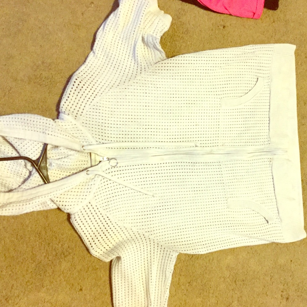 Bathing suit cover hoodie