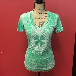 2 Affliction burnout tees!