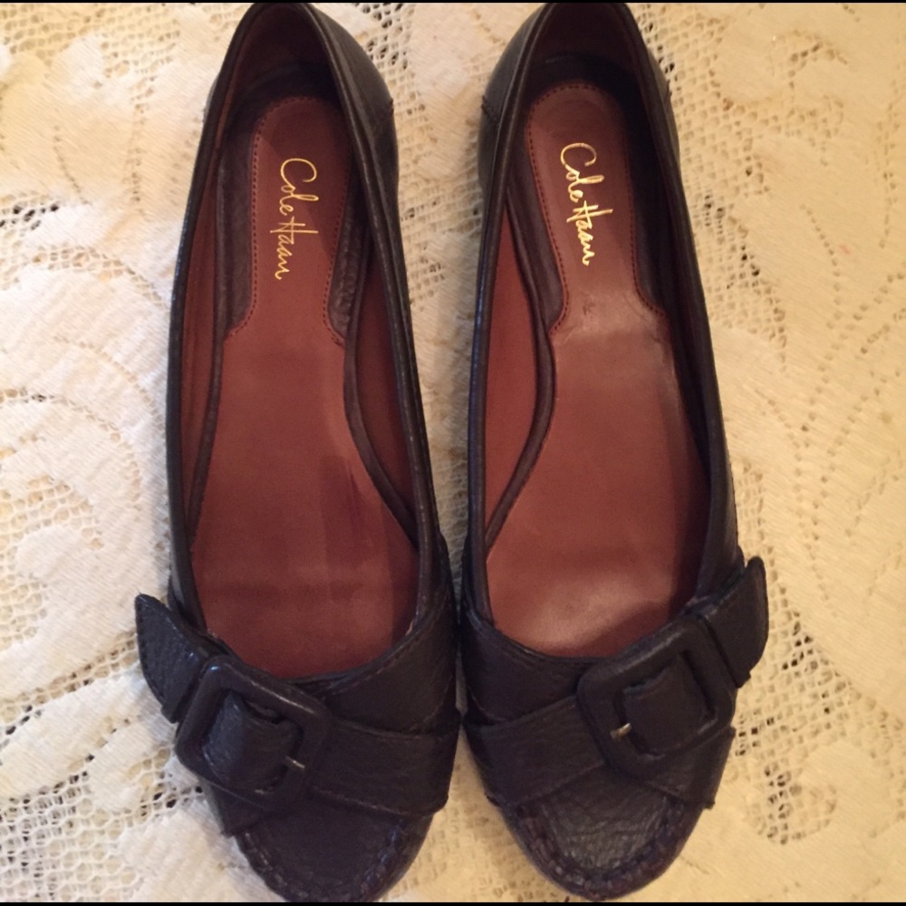 SALe❤COLE HAAN❤️EUC❤ 9B Beautiful Brown Leather