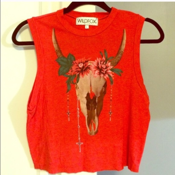 WildFox crop top! Size L - Picture 1 of 3
