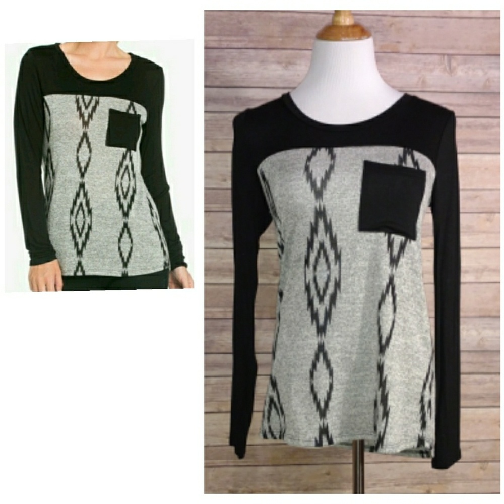 Long Sleeve - Pocket tee - Picture 5 of 8