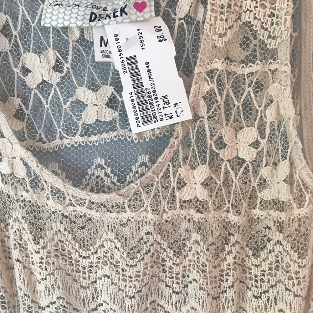 Lace Tank - Picture 2 of 4