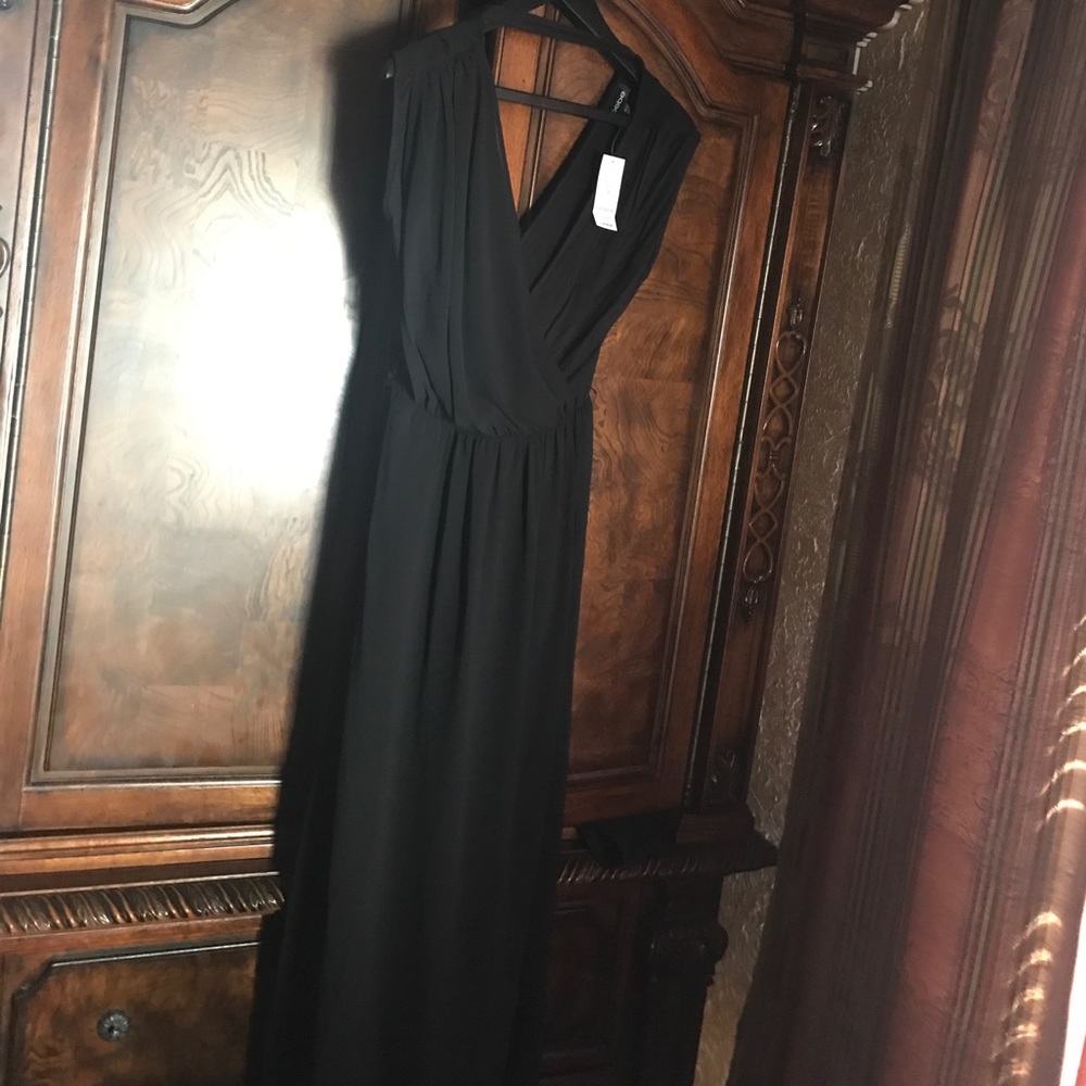 Black BeBe dress
