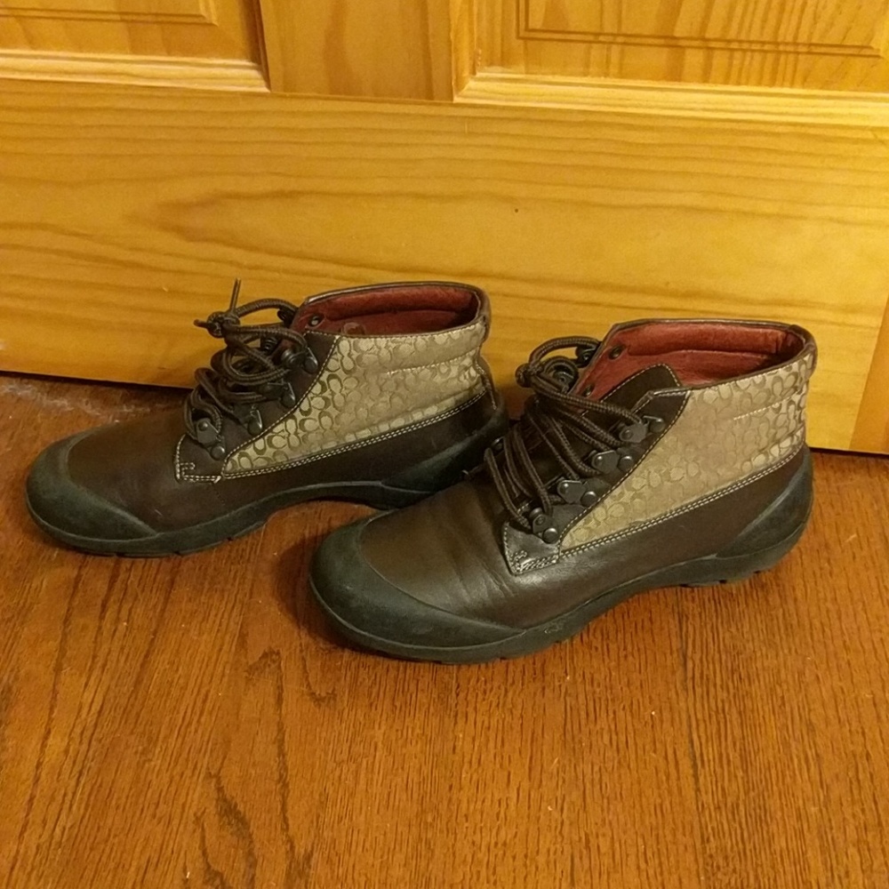 Pair of coach Winter boots