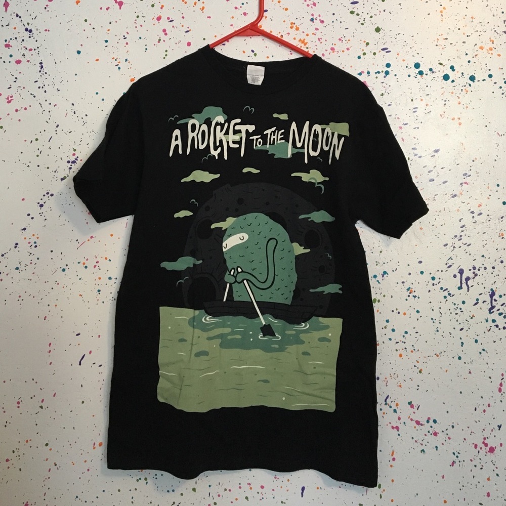 A Rocket to the Moon band tee