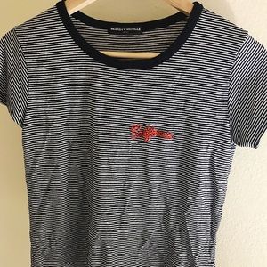 Brandy Melville Ringer Tee