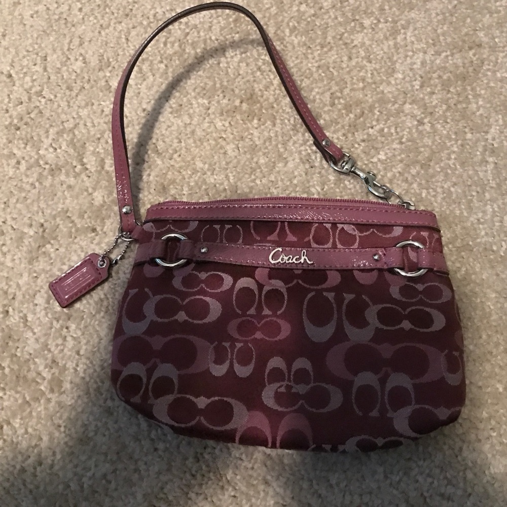 Coach wristlet