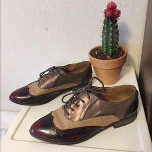 Modcloth Pointy Oxford shoes