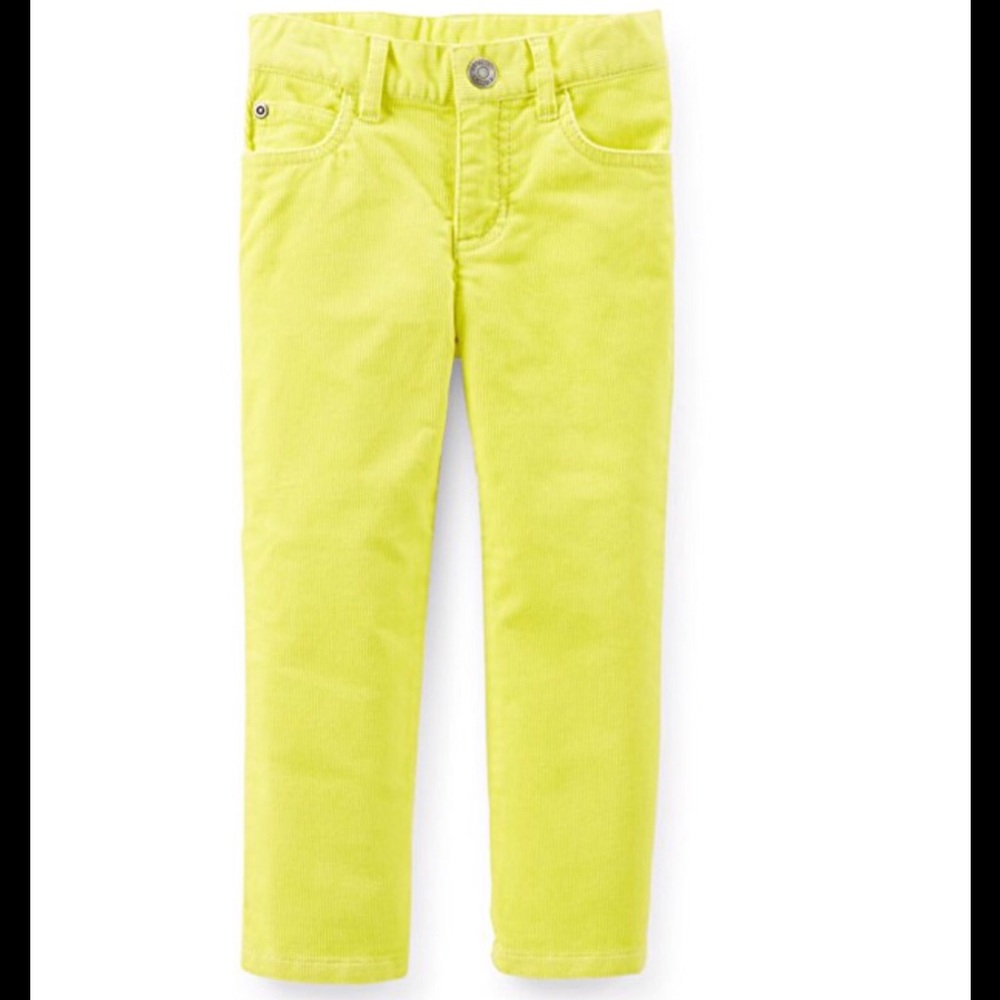 NWT💛Yellow Corduroy Pants(24M)