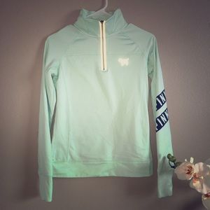 Mint Green Fleece pullover from VS/PINK