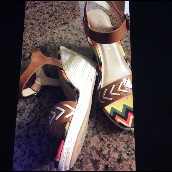 90s Candies Shoes - Etsy Canada Chinese Laundry Peru Wedge Sandal 6.5USA Cognac