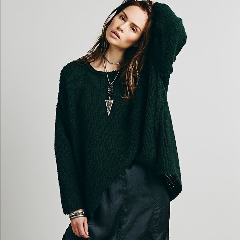 Free People Teddy Bear Pull over