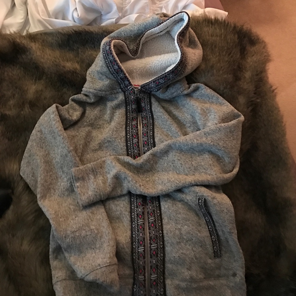 American Eagle fleece lined jacket