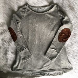 Elbow Patch Button Back Tunic