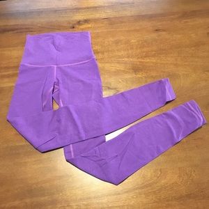 Lululemon High Rise Wunder Under Pant