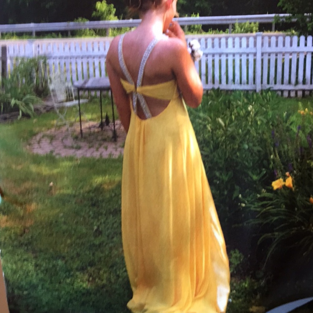 Yellow Prom Dress
