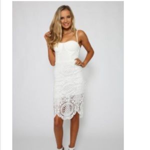 Make You Mine Lace Dress