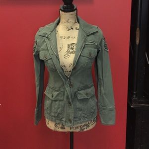 Sinful army green jacket
