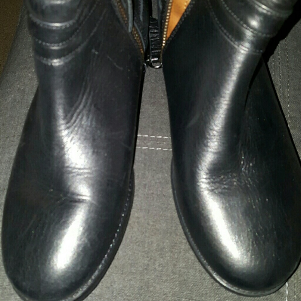 Zara girls (34) kids, black shoes,