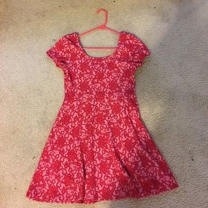 Red dress