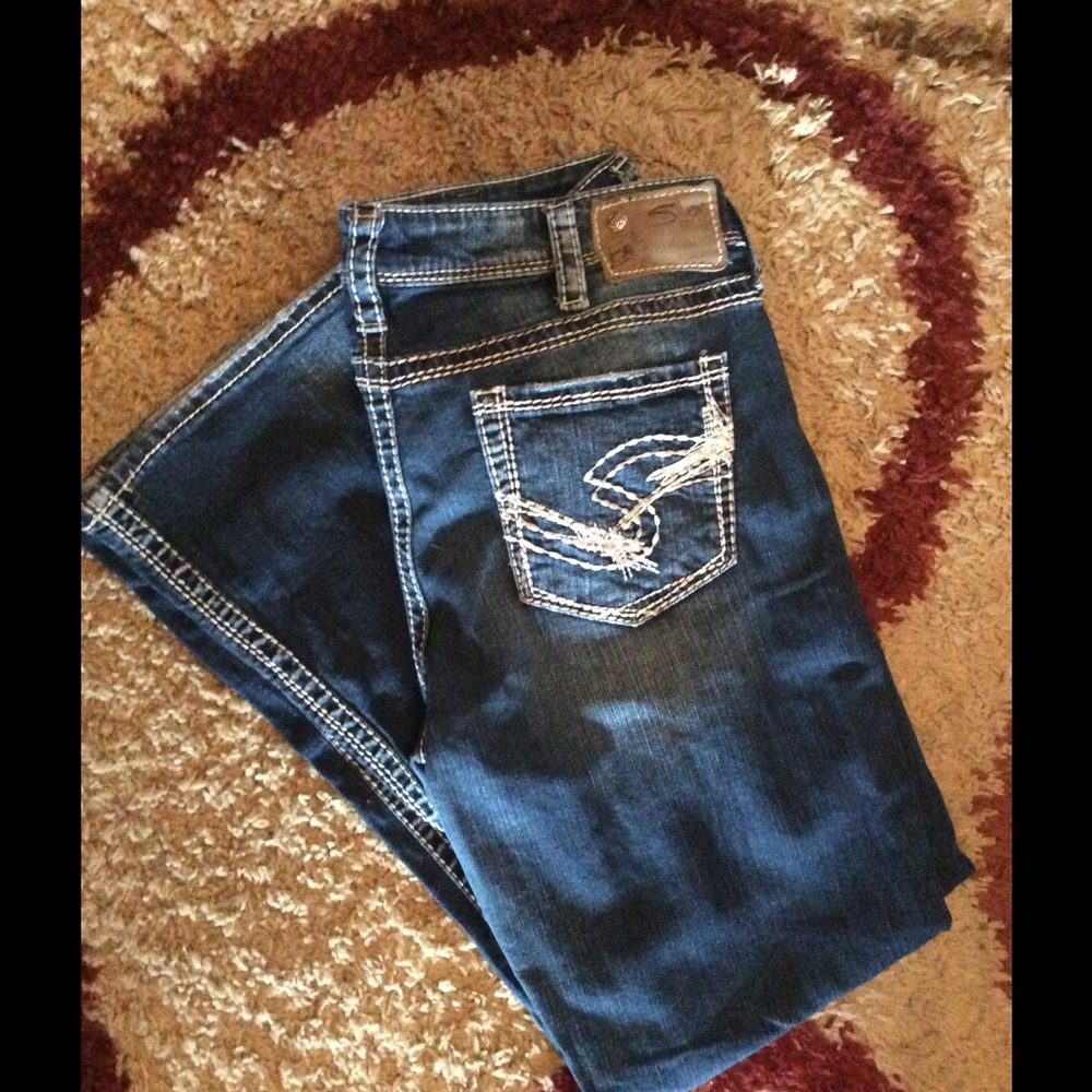 Silver jeans