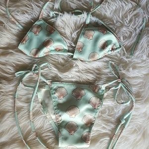 RESERVED O'mighty Mermaid Seashell Bikini Set
